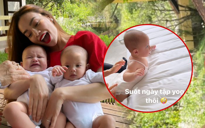 Hà Hồ tiết lộ Lisa 'tập yoga' suốt ngày, tương lai 'chặt chém' mẹ là đây chứ đâu nữa?