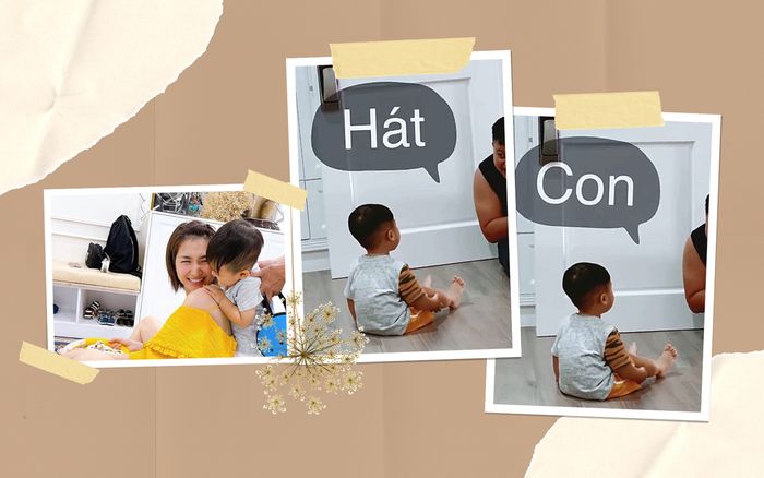 Sau bé Winnie, đến lượt con trai Hòa Minzy được mẹ khoe khả năng hát hò đầy tiềm năng