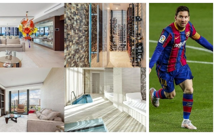 Messi chi số tiền lớn mua bất động sản siêu sang ở Miami
