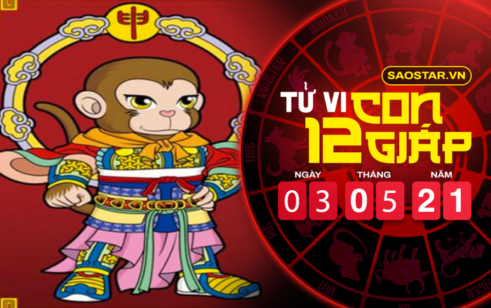 Tử vi thứ 2 ngày 3/5/2021 của 12 con giáp: Sửu vượng tài lộc, Thân gặp nhiều khó khăn