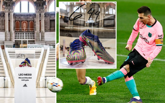 Messi đấu giá đôi giày đặc biệt để làm từ thiện