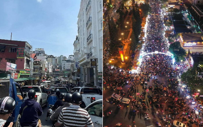 Loạt ảnh Đà Lạt đông nghẹt du khách trong kỳ nghỉ lễ khiến dân tình ngán ngẩm