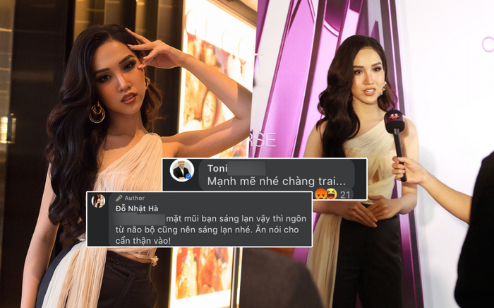 Người đẹp chuyển giới Đỗ Nhật Hà đáp trả anti-fan khi bị gọi là 'chàng trai': 'Ăn nói cho cẩn thận vào'