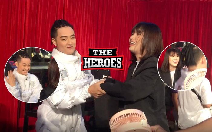 Thanh Duy cùng Han Sara khuấy đảo hậu trường The Heroes: Fan tò mò điệu nhảy độc đáo này thuộc về ai?