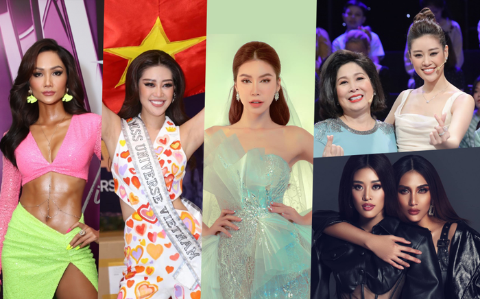 NSND Hồng Vân, Võ Hoàng Yến, Minh Tú, H'Hen Niê cổ vũ Khánh Vân thi Miss Universe 2020