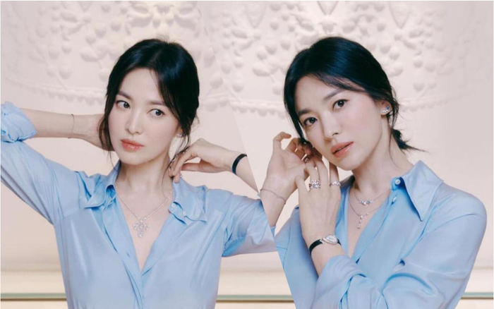 Song Hye Kyo diện áo sơ mi mỏng manh thôi cũng khiến fan muốn tan chảy vì đẹp mê hồn