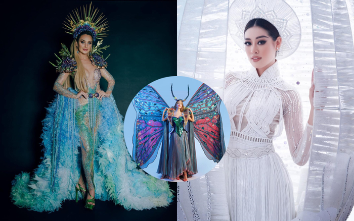 Diện trang phục 'Kén Em' - Khánh Vân liệu có bị mờ nhạt trước loạt National Costume sặc sỡ, kì công này?