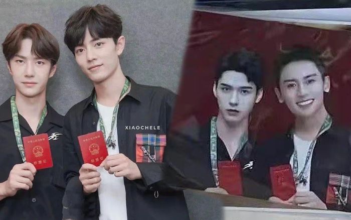 Fan Cung Tuấn - Trương Triết Hạn gây tranh cãi khi photoshop đưa thần tượng thế chỗ Bác Quân Nhất Tiêu