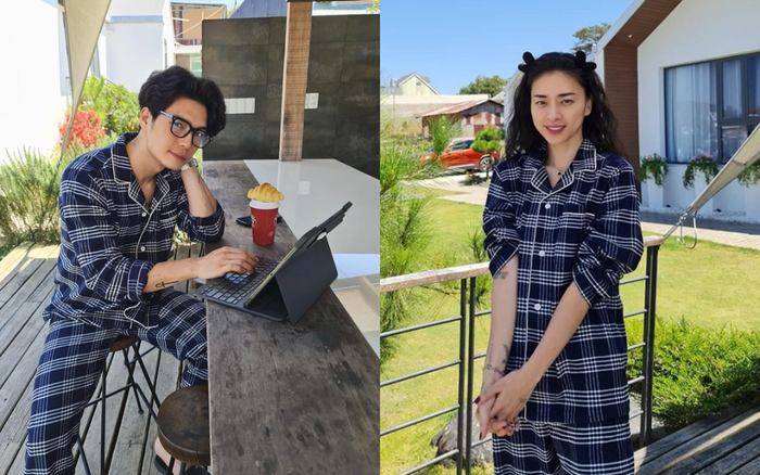 'Trạng Tí' tạm dừng chiếu, Ngô Thanh Vân du lịch cùng Huy Trần: Diện đồ ngủ đôi, thức dậy bên nhau?