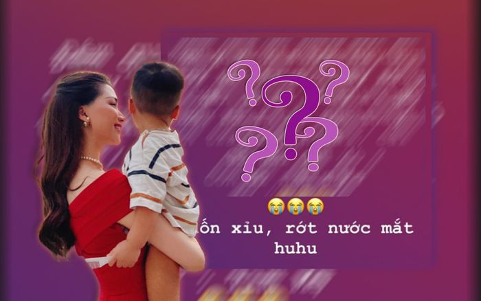 Hòa Minzy 'rớt nước mắt' với hành động đặc biệt của con trai sau chuỗi lịch trình kín bưng