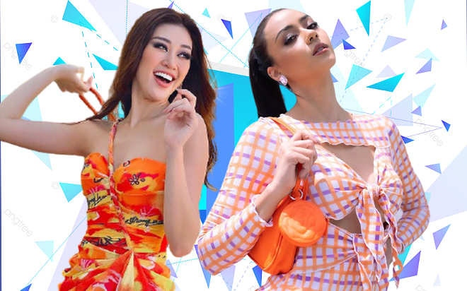 Khánh Vân trổ tài catwalk 'sương sương' vài vòng, đại diện Thái Lan cũng phải trầm trồ khen ngợi