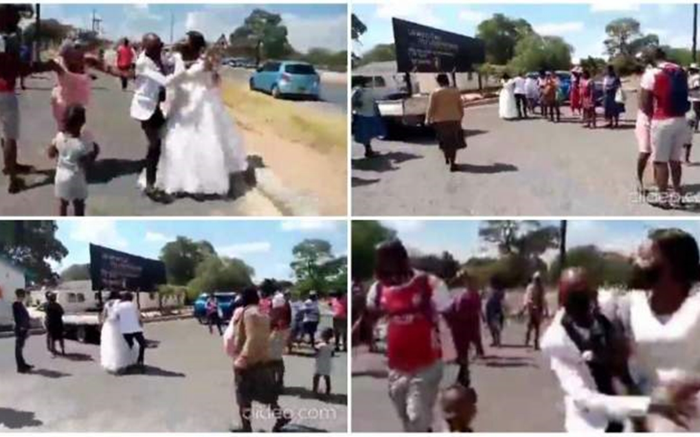 Người phụ nữ hét to một câu khiến chú rể tái mặt, cô dâu phản ứng gây tranh cãi