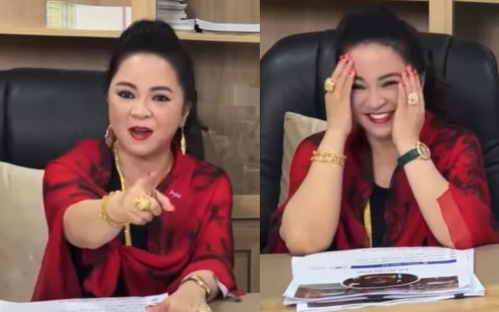 Bị đồn đi bán bia ôm, bà Phương Hằng ôm mặt cười còn tuyên bố thưởng 50 tỷ nếu có bằng chứng