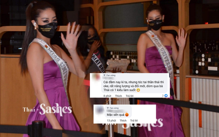 Đi ăn tối, Khánh Vân khiến fan lo lắng xuống phong độ khi mặc đầm tím 'sến'