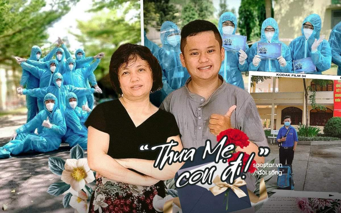 'Thưa mẹ, con đi': Câu chuyện mẹ con cảm động của tình nguyện viên chống dịch ở Đà Nẵng
