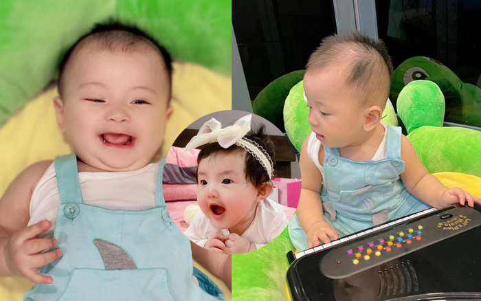 Quý tử nhà á hậu Thúy Vân gia nhập đường đua 'model nhí' trong showbiz cùng bộ 3 Winnie - Lisa - Leon