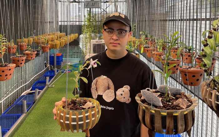 Nghệ nhân Nguyễn Quang Giang chia sẻ bí quyết trồng và chăm sóc hoa lan phát triển tốt