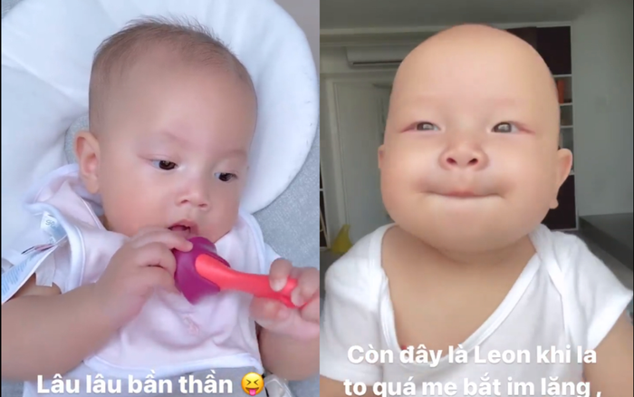 Lisa vừa ăn vừa trầm tư chả bù Leon bị mẹ bắt 'nín' vì la to khiến fan ôm bụng cười