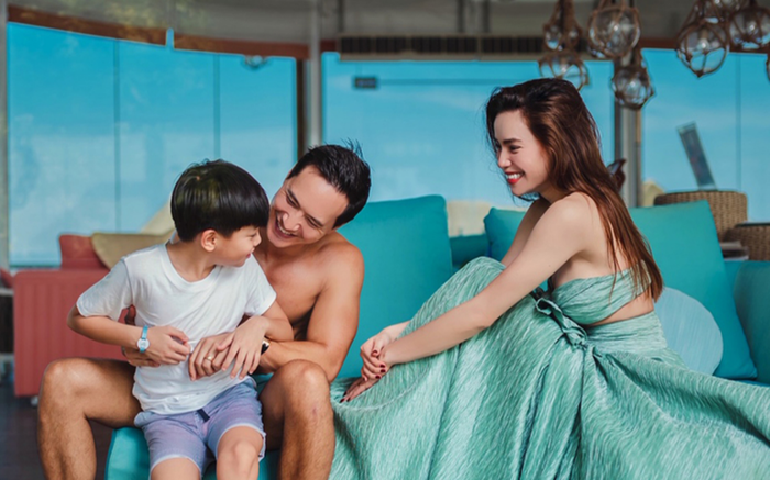 Kim Lý: 'Subeo là con riêng của Hà Hồ nhưng tôi coi như con ruột'