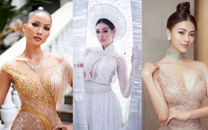 H'Hen Niê - Phương Khánh - Lệ Hằng tự hào với màn 'bung Kén' của Khánh Vân tại National Costume