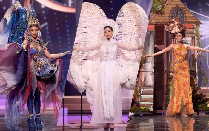 Vỡ òa cảm xúc với loạt trang phục dân tộc độc lạ và kì thú tại Miss Universe 2020