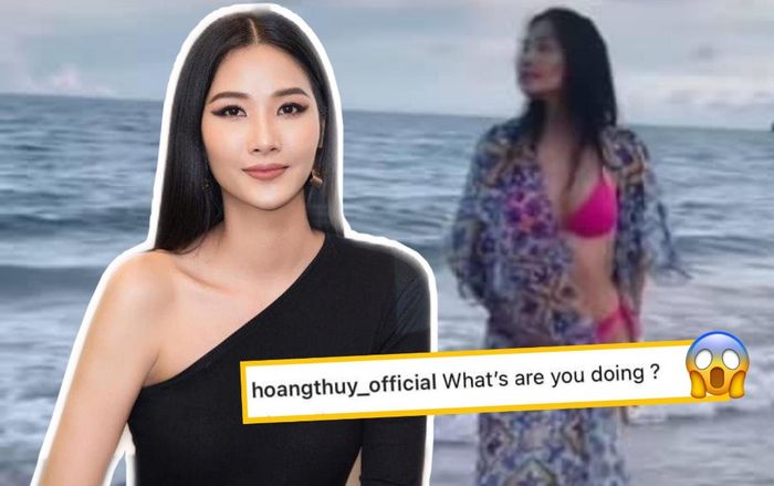 Bị bắt lỗi sai tiếng Anh cơ bản, Hoàng Thùy đính chính: 'Do mình xài tiên đoán thôi'