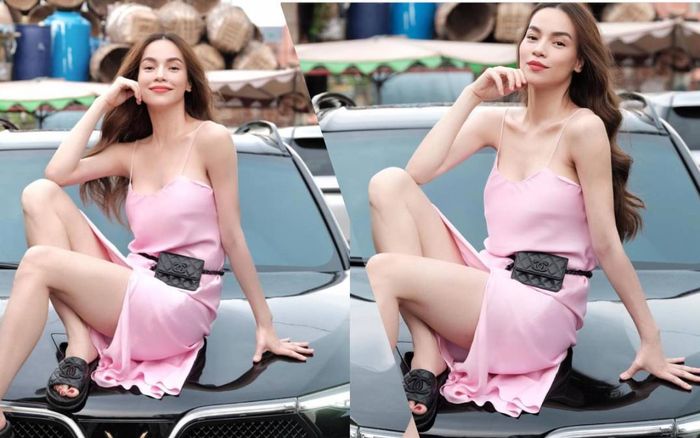 Hồ Ngọc Hà lả lơi diện váy ngủ mà vẫn sành điệu nhờ món 'đồ nhỏ có võ'