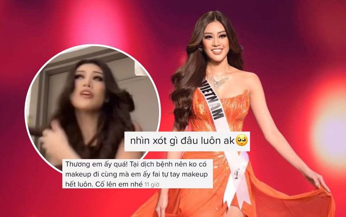 Khánh Vân bị bỏng sau hậu trường chung kết Miss Universe 2020: Cô gái nhỏ đã phải cố gắng rất nhiều