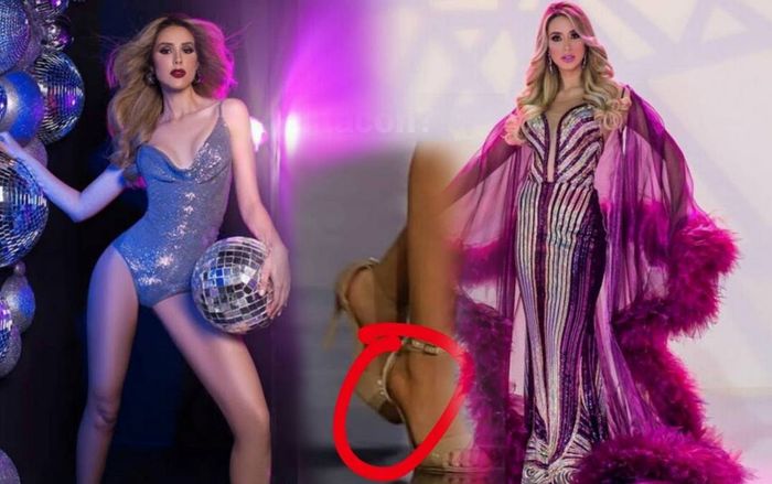 Fan 'tá hoả' với khoảnh khắc Miss Venezuela catwalk như bay khi giày gãy gót, nhưng sự thật là?