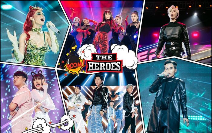 Tập 1 lên sóng bùng nổ, The Heroes đích thị là show âm nhạc 'thêm muối' cho V-Pop 2021