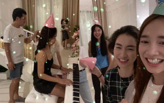 Trường Giang tổ chức sinh nhật cho Nhã Phương, netizen chỉ chú ý đến căn biệt thự sang trọng