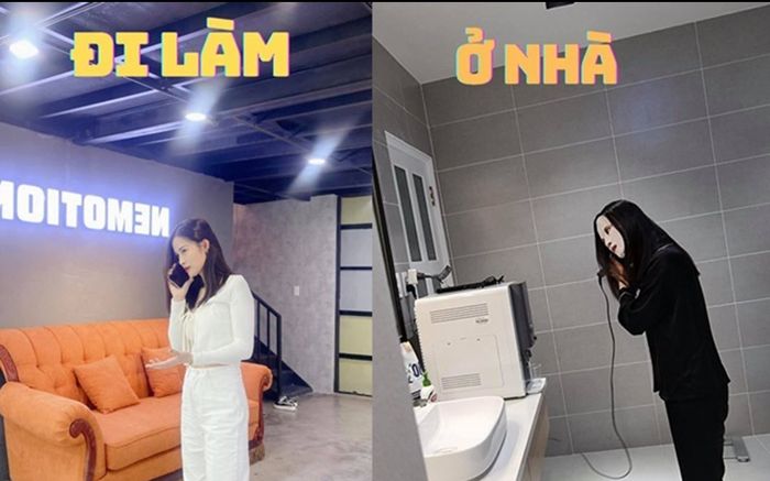 Ông Cao Thắng 'hú hồn' trước màn biến hóa khi đi làm và ở nhà của Đông Nhi