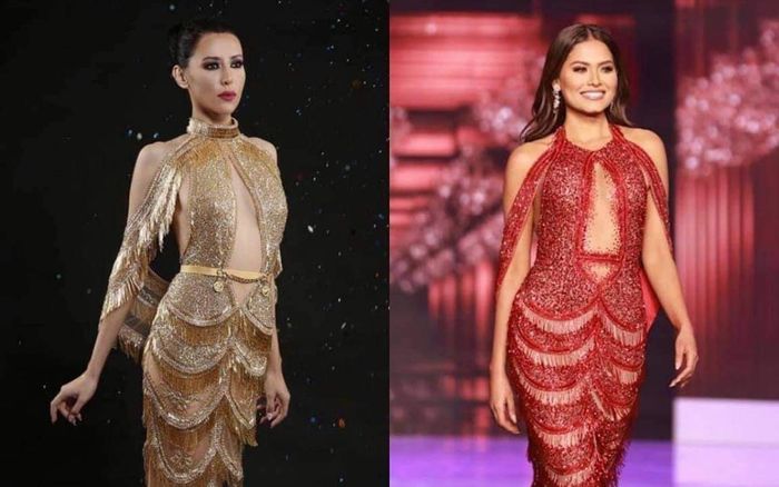 Xôn xao tin đồn váy đăng quang của Hoa hậu Hoàn vũ 2020 là hàng 'đạo nhái'