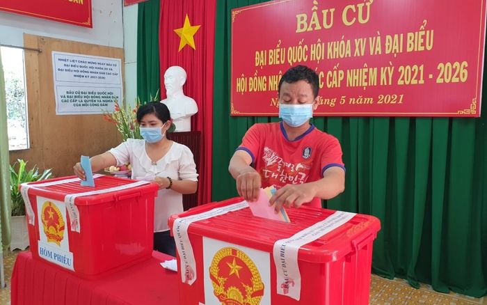 Đã có 98,43% tổng số cử tri đi bầu cử