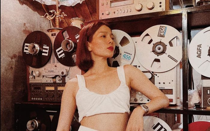 Lệ Quyên diện croptop khoe vòng eo 59 mặc kệ tin đồn nâng ngực