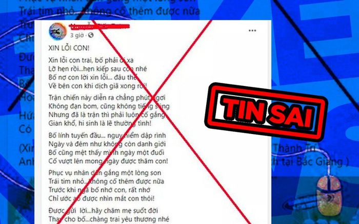 Bác thông tin 'Thiếu tá công an đột ngột qua đời khi tham gia chống dịch tại Bắc Giang'
