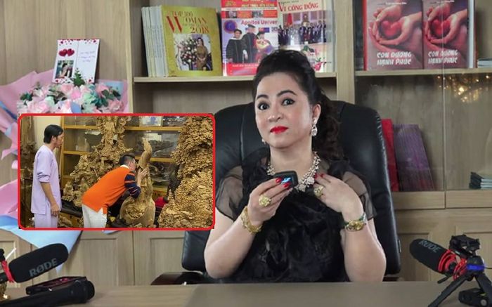 NS Hoài Linh tiếp tục bị bà Nguyễn Phương Hằng 'bóc phốt' căn phòng trầm hương trăm tỷ là... đồ đi mượn?