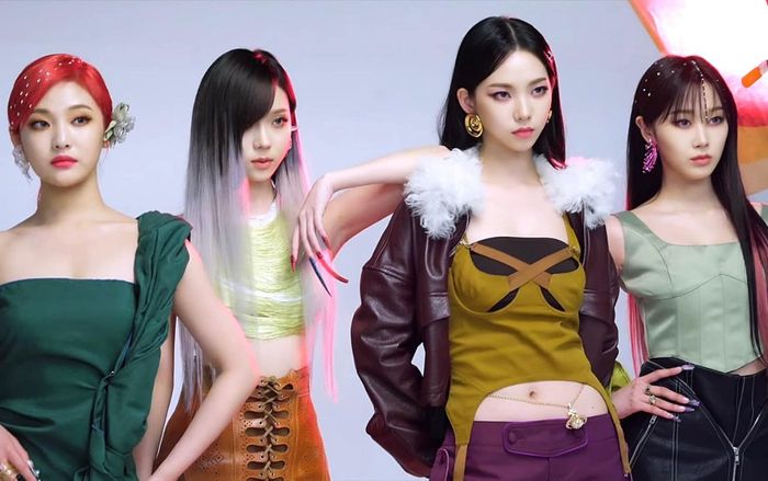 Gây bão với Next Level, aespa lọt top 3 Melon 24hits