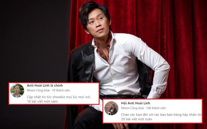 Xuất hiện nhiều group anti NS Hoài Linh trên mạng xã hội sau ồn ào tiền từ thiện