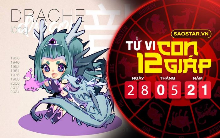 Tử vi thứ 6 ngày 28/5/2021 của 12 con giáp: Dần gặp nhiều khó khăn, Thìn vượng tài lộc