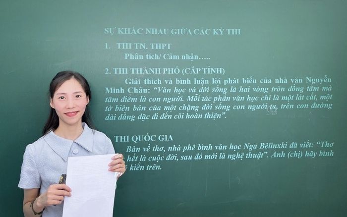 Cô Trần Thị Thùy Dương: Cơ hội nghề nghiệp đối với nghề văn là rất lớn