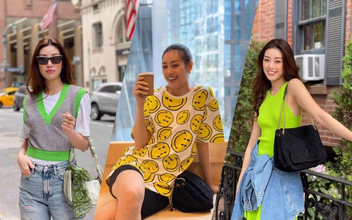 Hoa hậu Khánh Vân với streetstyle giản dị nhưng vẫn sáng bừng đường phố New York