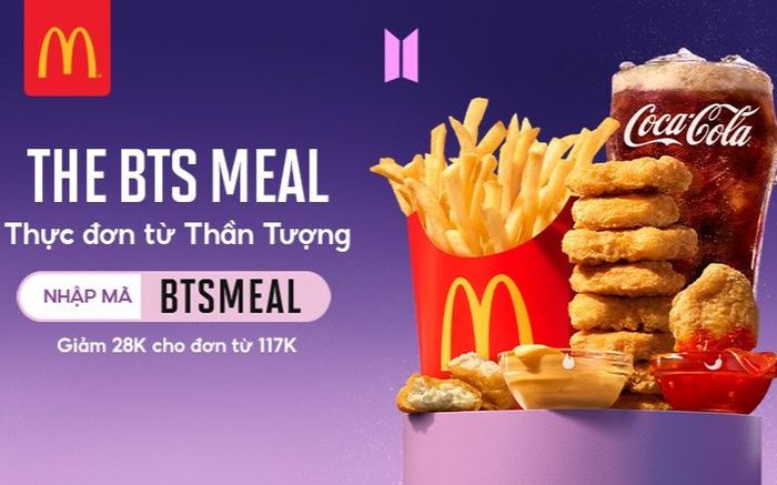 Cơn bão deal độc quyền “BTS Meal – Thực đơn từ thần tượng” chỉ có trên NowFood
