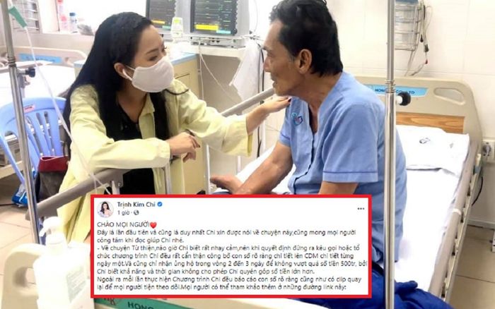 Bị tố dàn dựng vụ NS Thương Tín bị bệnh, Trịnh Kim Chi lên tiếng: 'Đừng tàn nhẫn với chúng tôi như vậy'