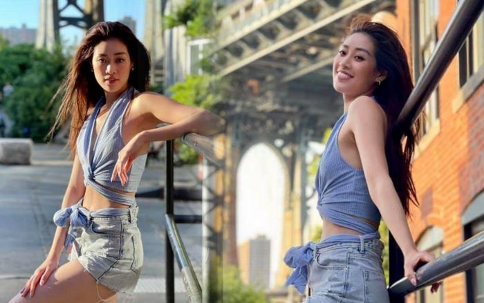 Mắc kẹt tại Mỹ, Khánh Vân giảm 5kg và màn xử trí cao tay khi quần áo rộng thùng thình