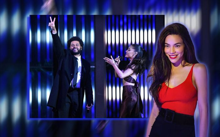 Hồ Ngọc Hà 'mê chữ ê kéo dài' sân khấu của The Weeknd - Ariana Grande tại iHeartRadio Music Awards