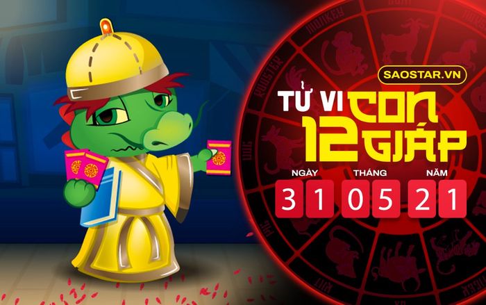 Tử vi thứ 2 ngày 31/5/2021 của 12 con giáp: Mão gặp nhiều khó khăn, Thìn vượng vận đào hoa