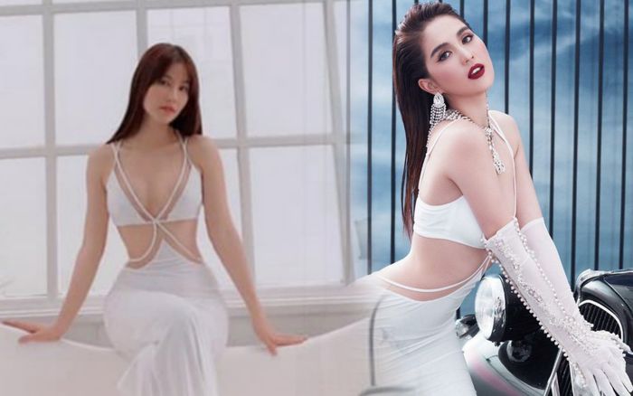 Diễm My 9X khoe body trong chiếc váy cực gắt, nào ngờ Ngọc Trinh đã mặc trước rồi!