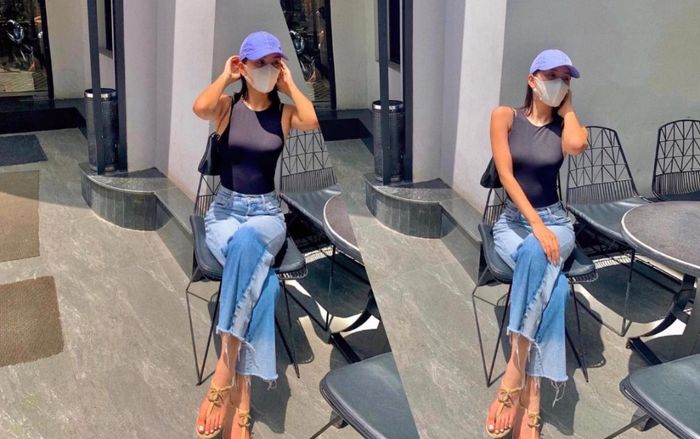 Hoa hậu Tiểu Vy diện áo bodysuit kín thế mà vẫn khoe khéo được vòng 1 gợi cảm