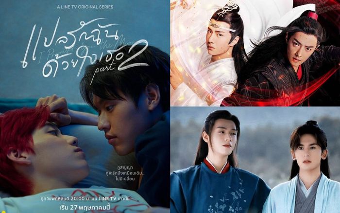 Phim boylove Thái gây sốt khi 'phá đảo' thành tích của 'Trần tình lệnh' - 'Sơn hà lệnh' chỉ sau 2 tập